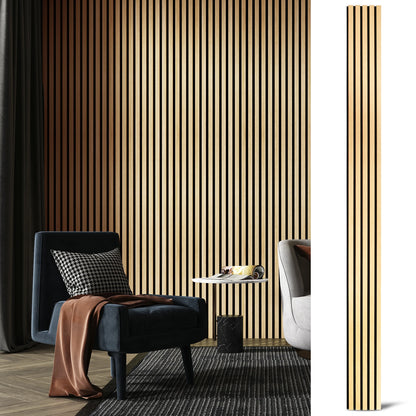 Art3d Wood Slat Acoustic Panels For Modern Wall Decor Soundproof
