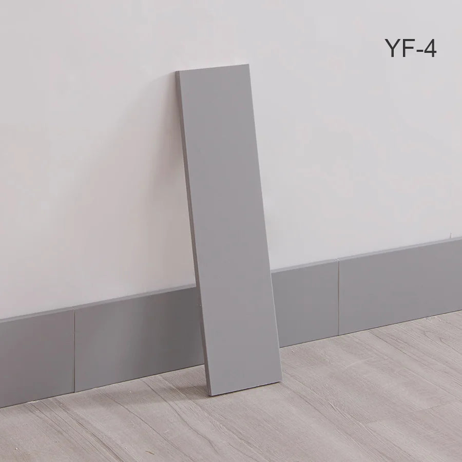 Self-Adhesive Wooden Wall Stickers Skirting Lines 10pcs