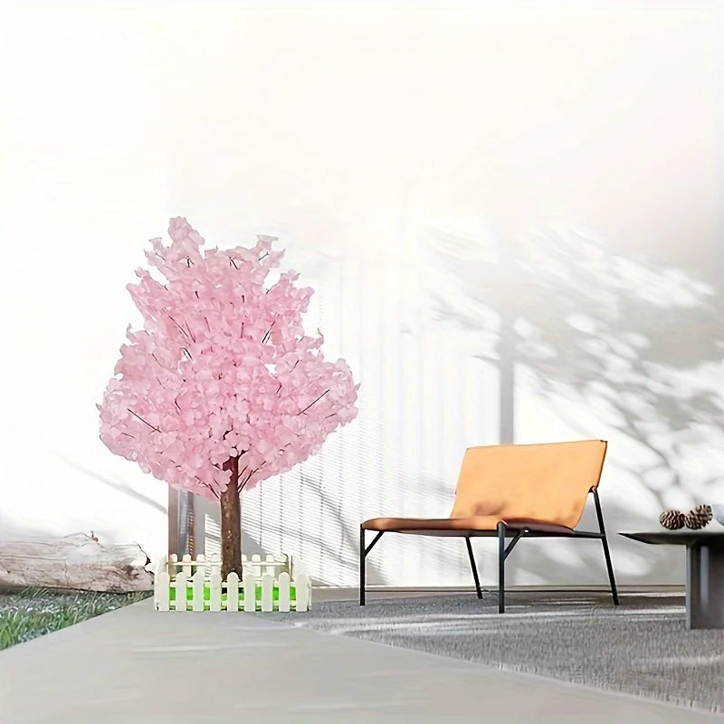NONECN Artificial Cherry Trees Indoor Decor Blossoms