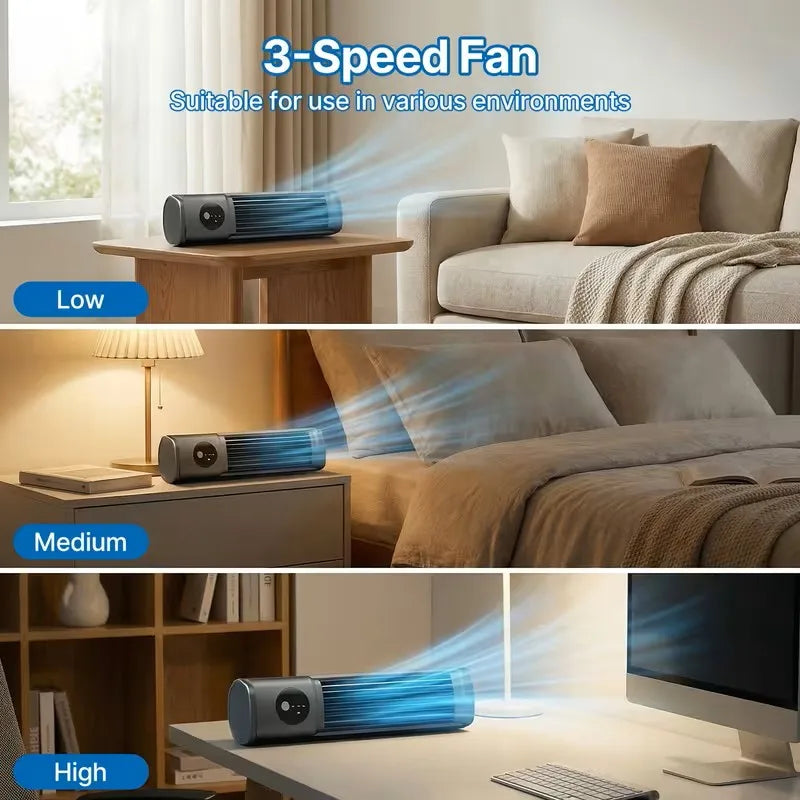 AOFEN Bladeless Smart Air Circulation Tower Fan For Desk