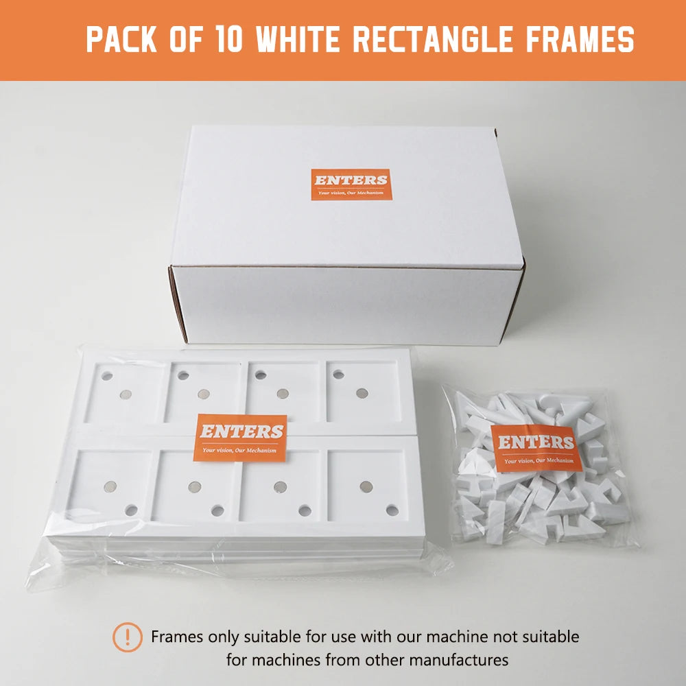 Wonderful Blank Photo Frame Set Fridge Magnet Frames
