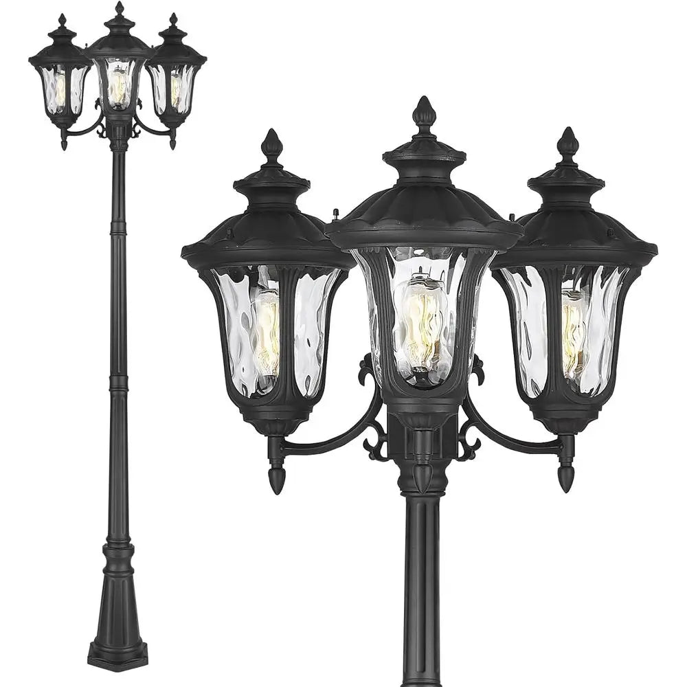 Outdoor Lamp Post Light For Garden And Street Weatherproof