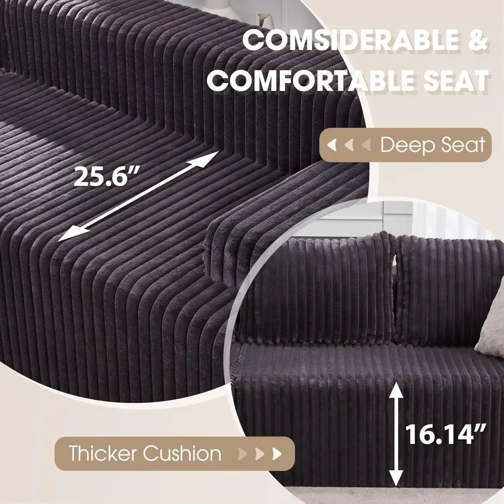 Cloud Modular Sectional Sofa Set With L-Shape Chaise