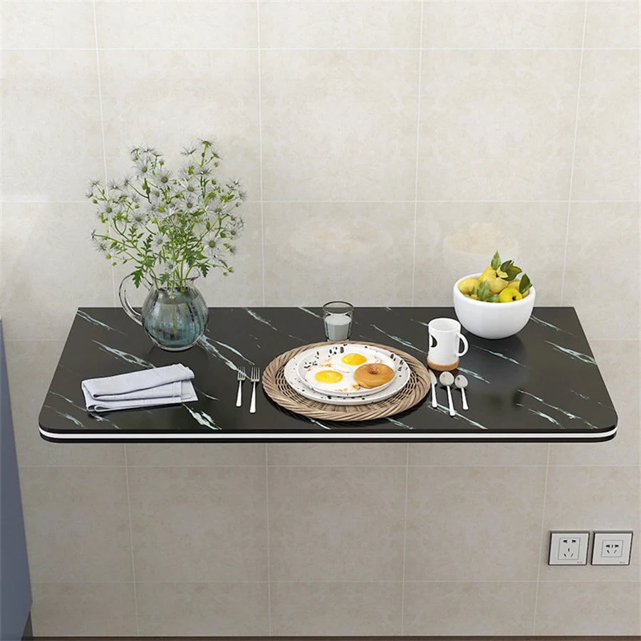 Folding Wall Desk Wall Mounted Foldable Table For Small Kitchen
