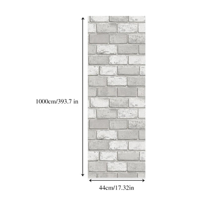 Peel And Stick Wallpaper Brick Pattern For Interior Walls