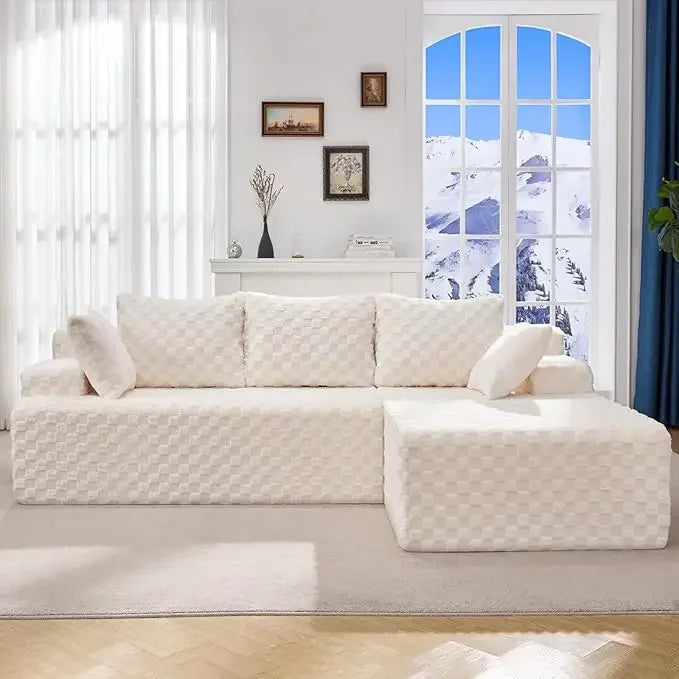 Cloud Modular Sectional Sofa Set With L-Shape Chaise