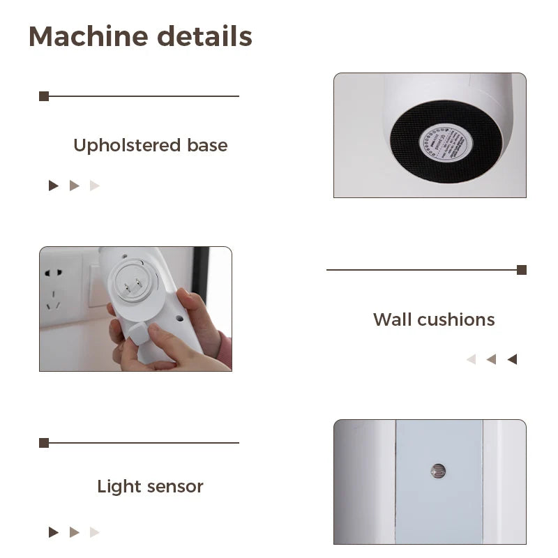 NAMSTE Wall Plug Aroma Diffuser Smart Essential Oil Diffuser