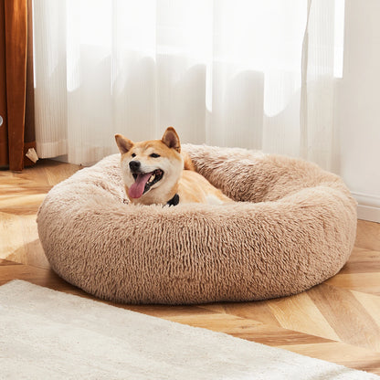 JHK Calming Dog Bed For Medium To Large Dogs Plush