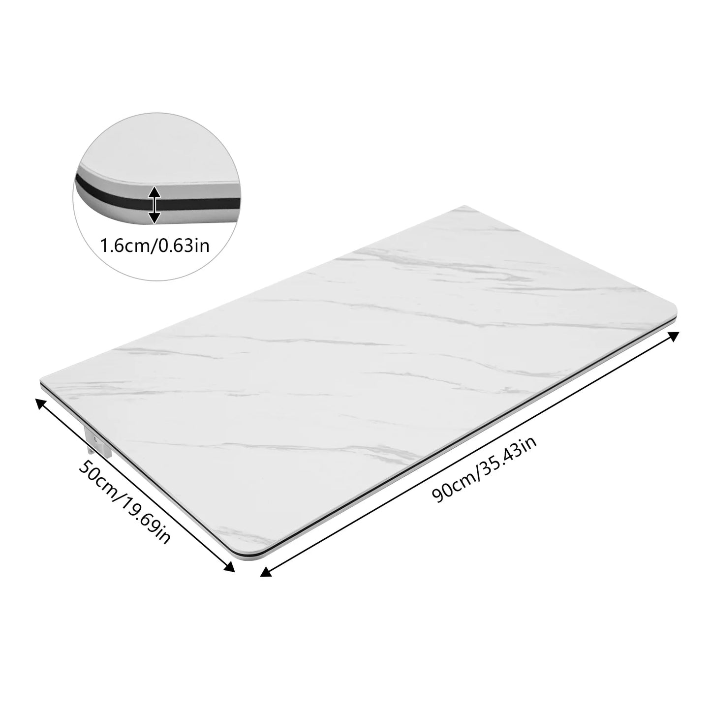 Folding Wall Desk Wall Mounted Foldable Table For Small Kitchen