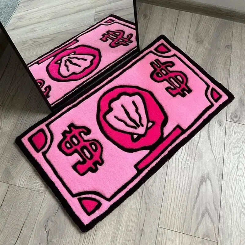 Coin Decorative Carpet For Door Mat And Bedroom Non Slip