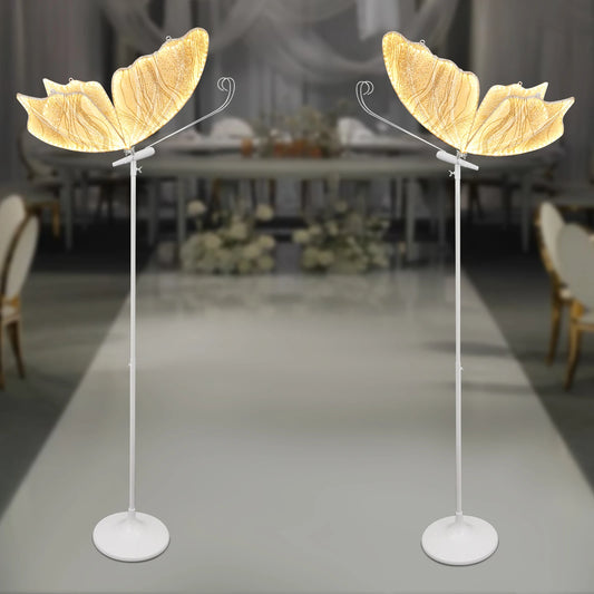 Butterfly LED Floor Lamp Romantic Hanging Light For Weddings