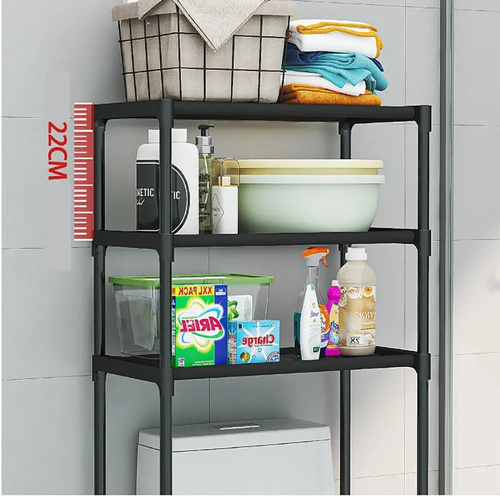 HiMISS Three Tier Over The Toilet Bathroom Storage Shelf