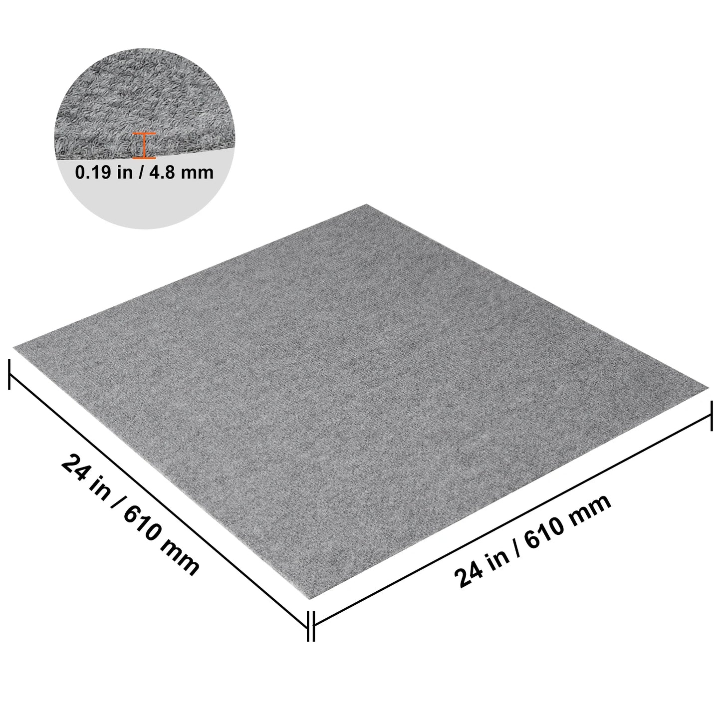 SucceBuy Peel And Stick Carpet Tiles For Bedroom Indoor Outdoor
