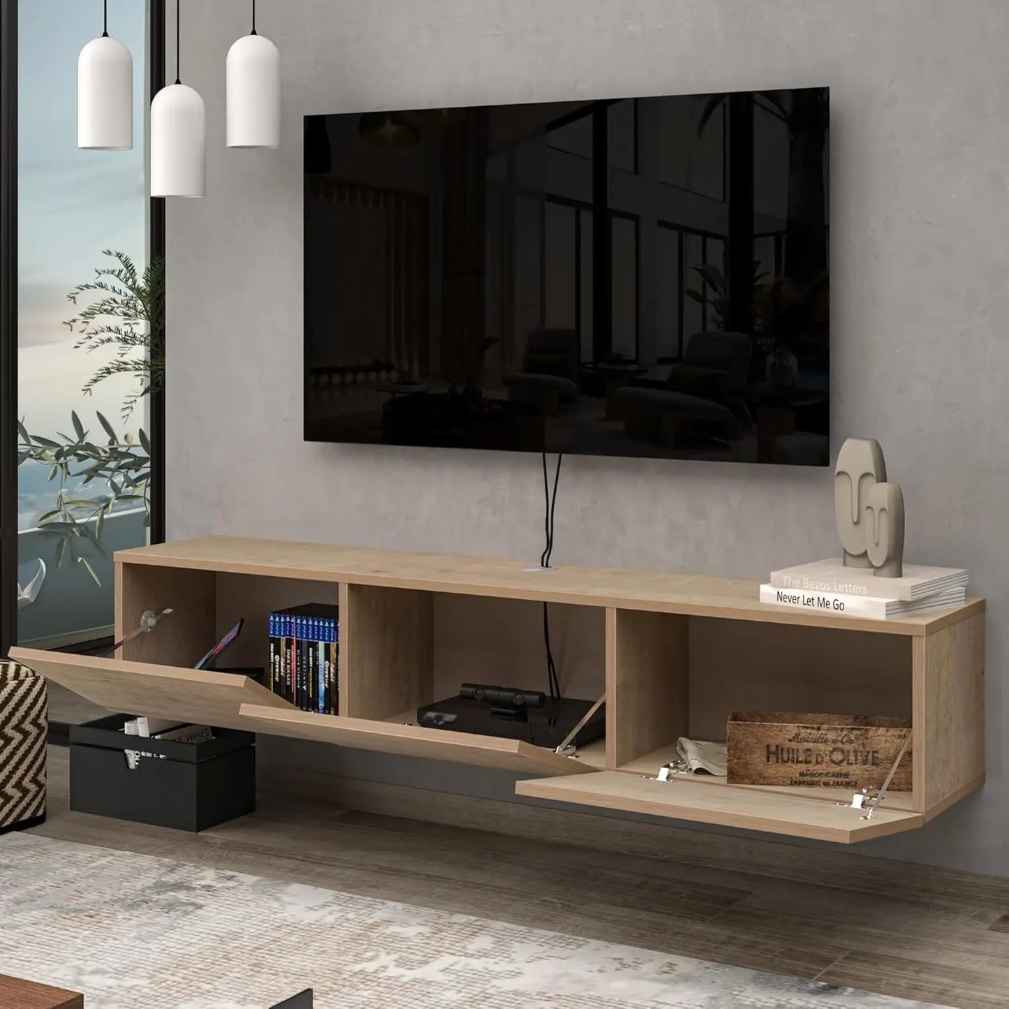 Atelier Mobili Floating TV Stand Wall Mounted