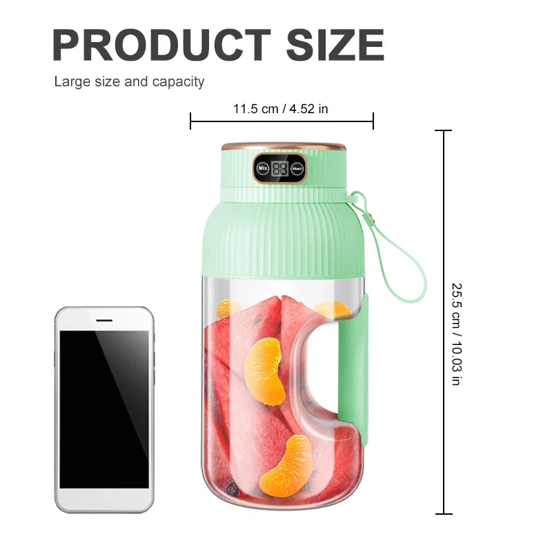 Portable USB Charging Juicer Blender For Fruit And Smoothies