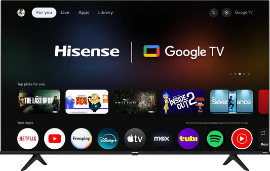 UltraHD Smart TV With Google TV And Alexa Remote HDR