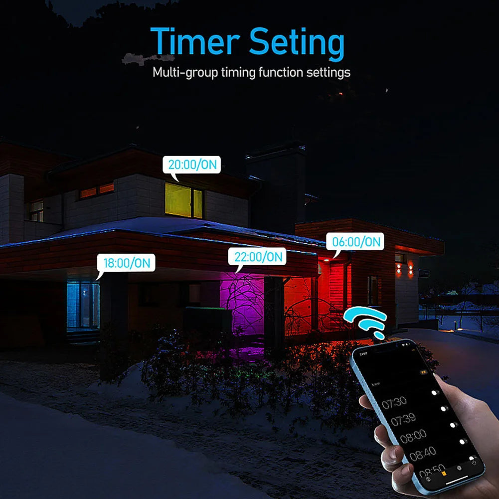APWIKOGER Smart LED Downlight 10W RGB CCT Bluetooth Ceiling Lamp