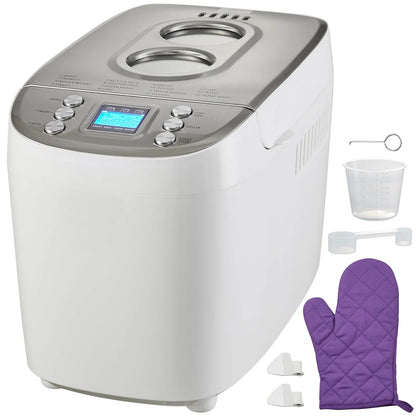 Programmable Automatic Bread Maker For Home Kitchen Baking