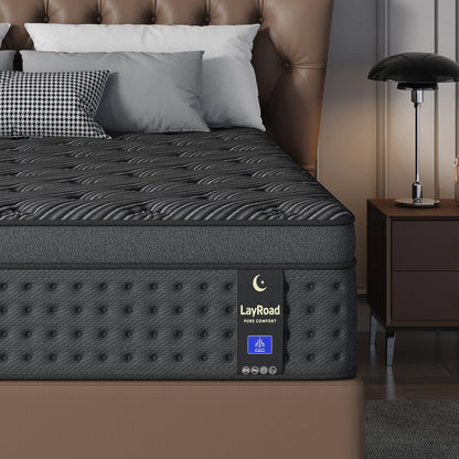 Memory Foam Spring Mattress With Gel And Pocket Springs