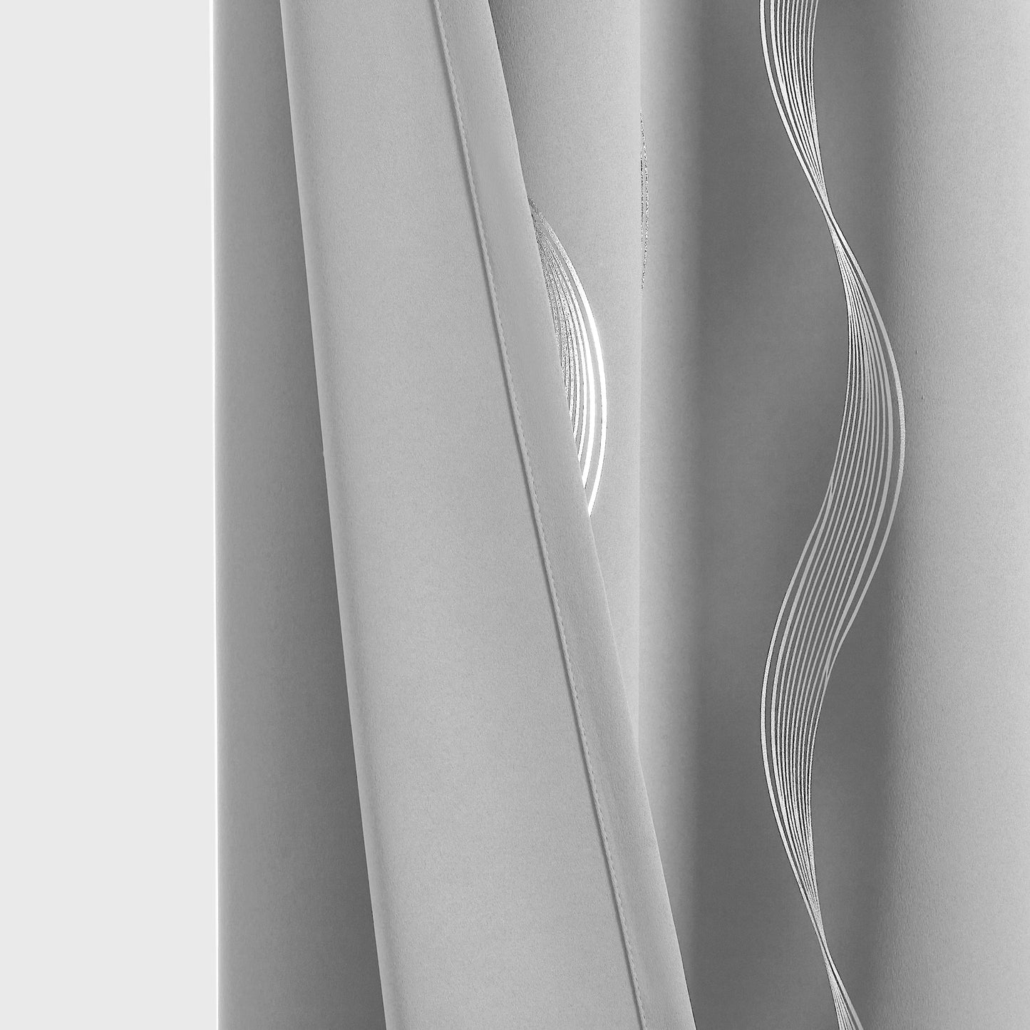 NONECN Blackout Curtains Thermal Insulated Room Darkening For Bedroom