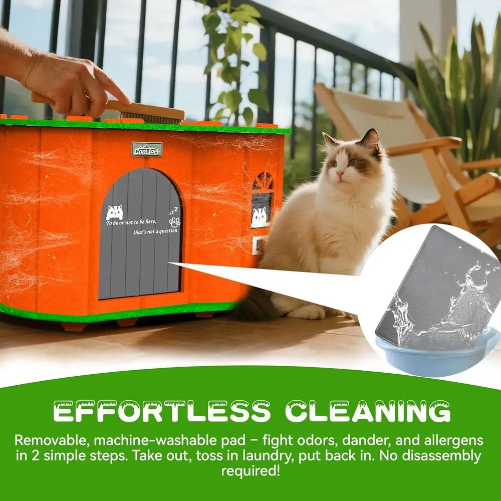 Air Conditioned Cat House 4 Season Thermo Electric Pet Shelter