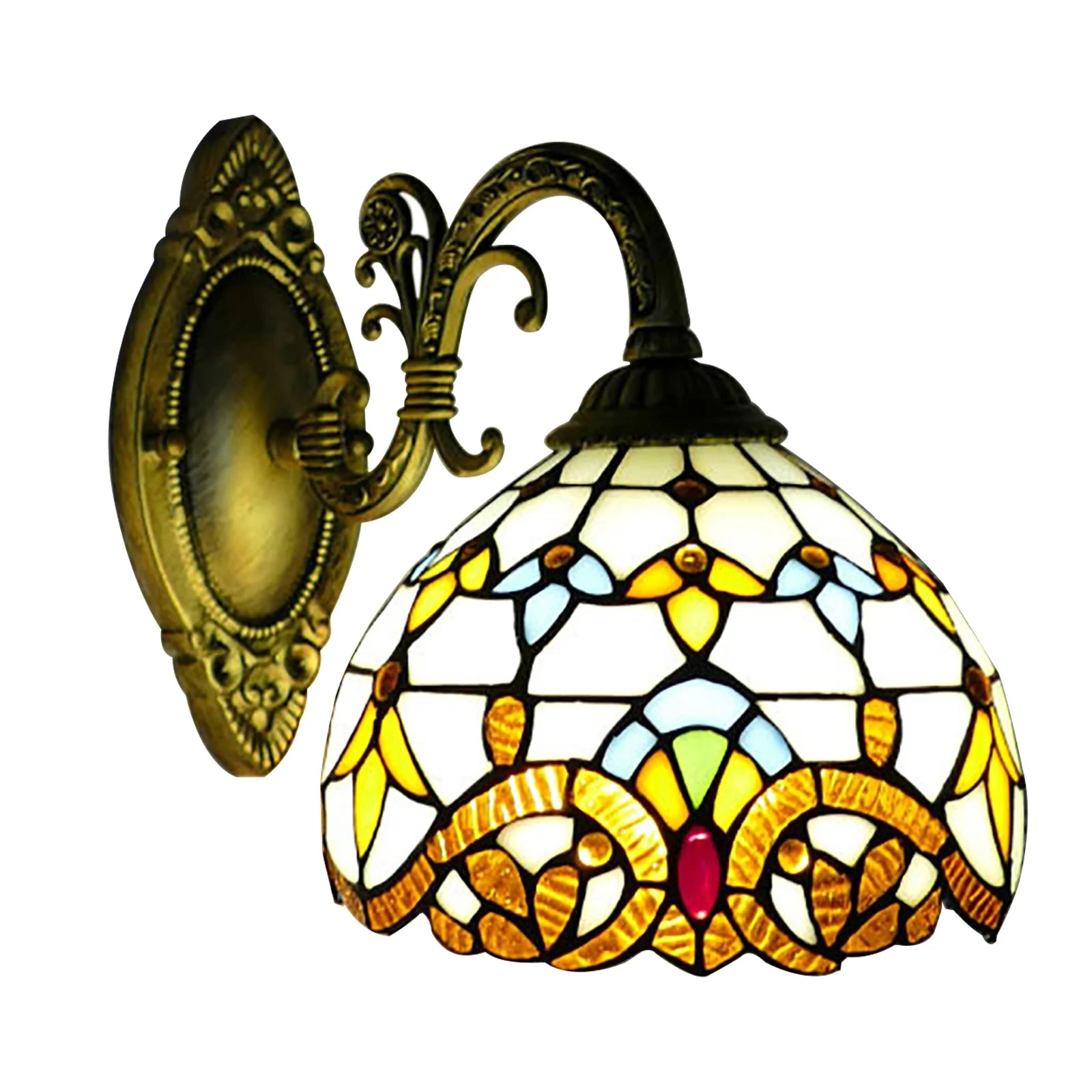 Vintage Indoor Dome Wall Lamp Handmade For Living Room Bedroom
