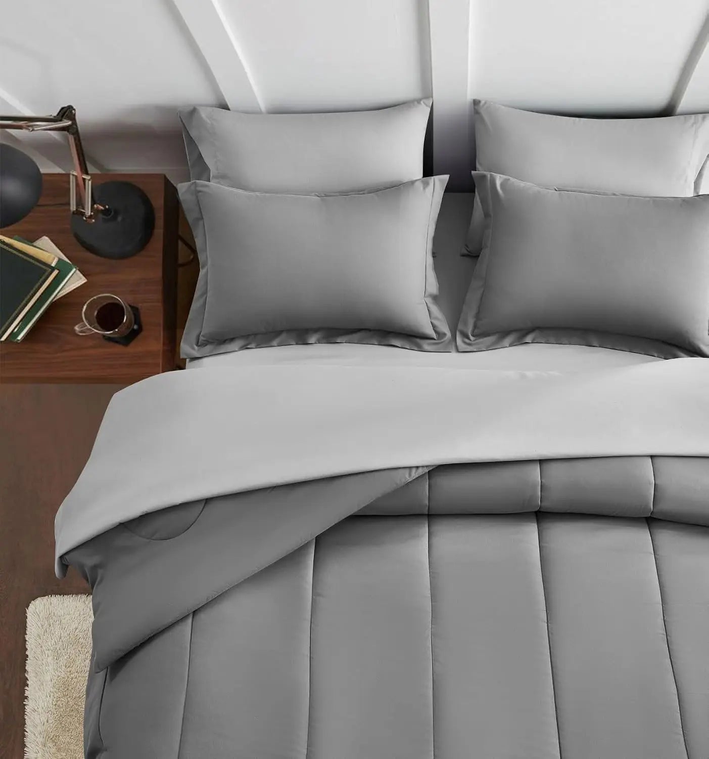 Bed In A Bag Comforter Set 7 Piece Down Alternative