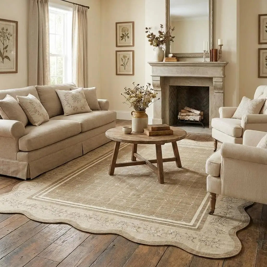 Garvee Washable Soft Non-Slip Bedroom Area Rug