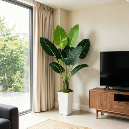 Olitree Bird Of Paradise Artificial Plant Indoor Floor Home Decor