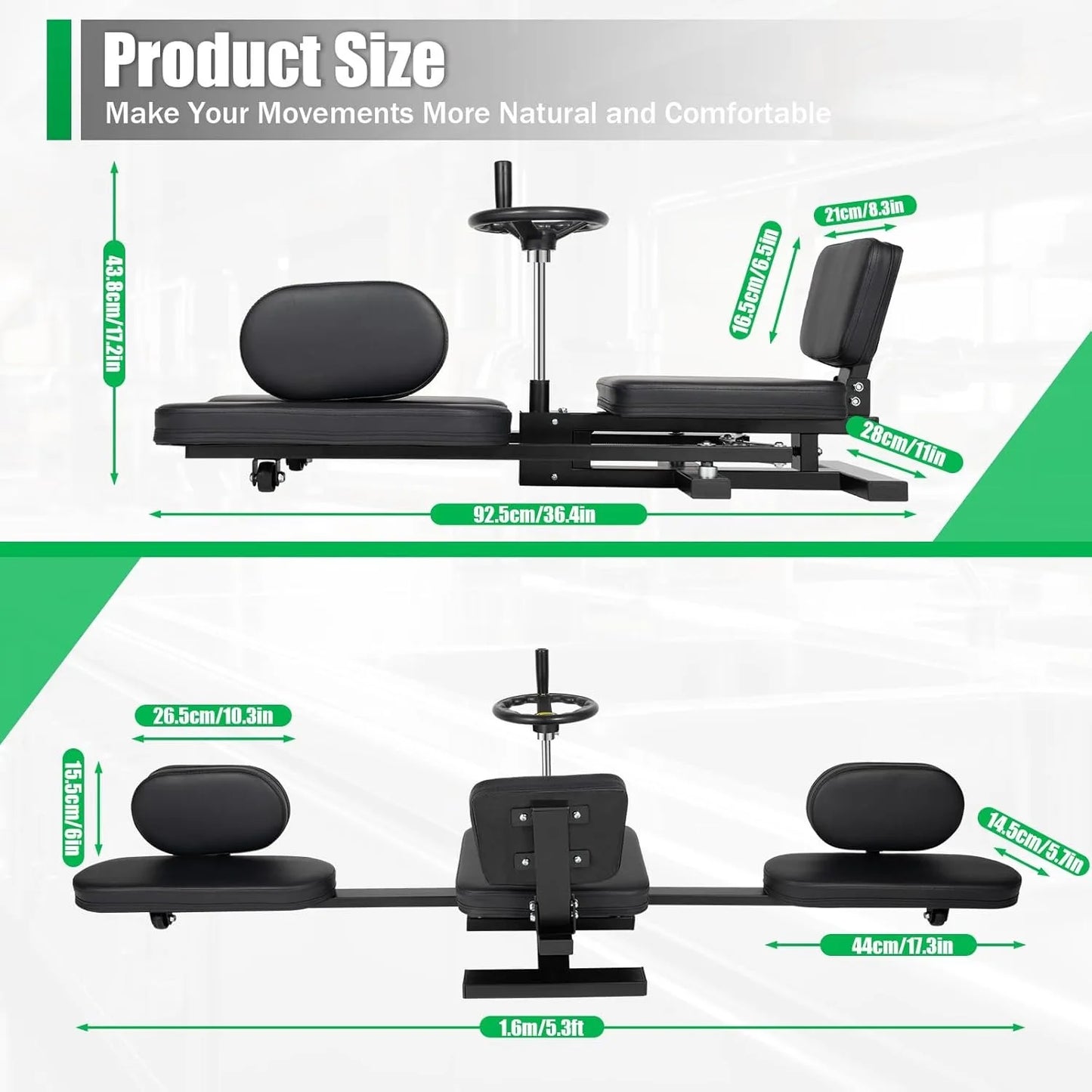 Leg Stretcher and Hip Stretcher for Home Gym Strength Training