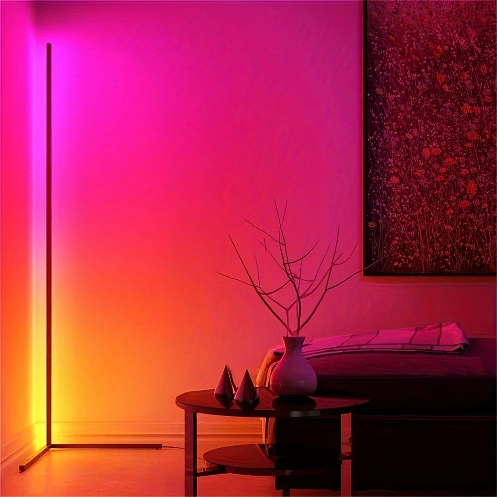 Corner Floor Lamp LED Energy Saving For Living Room