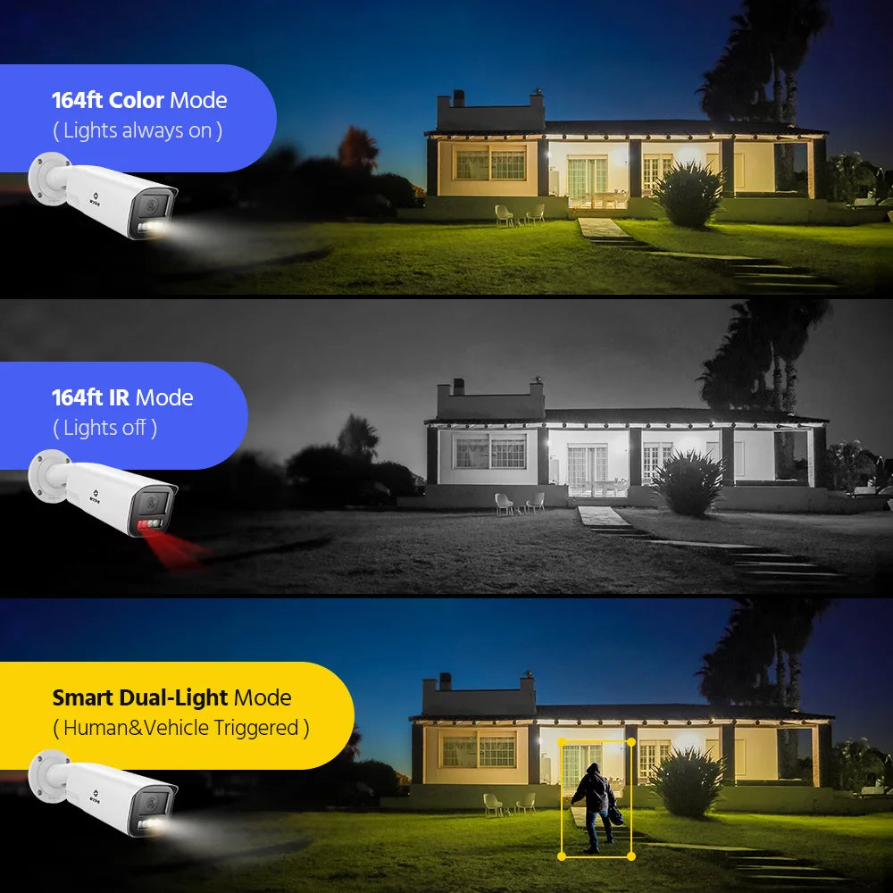 ANNKE 8MP 4K Smart Dual Light Varifocal Bullet Network Camera