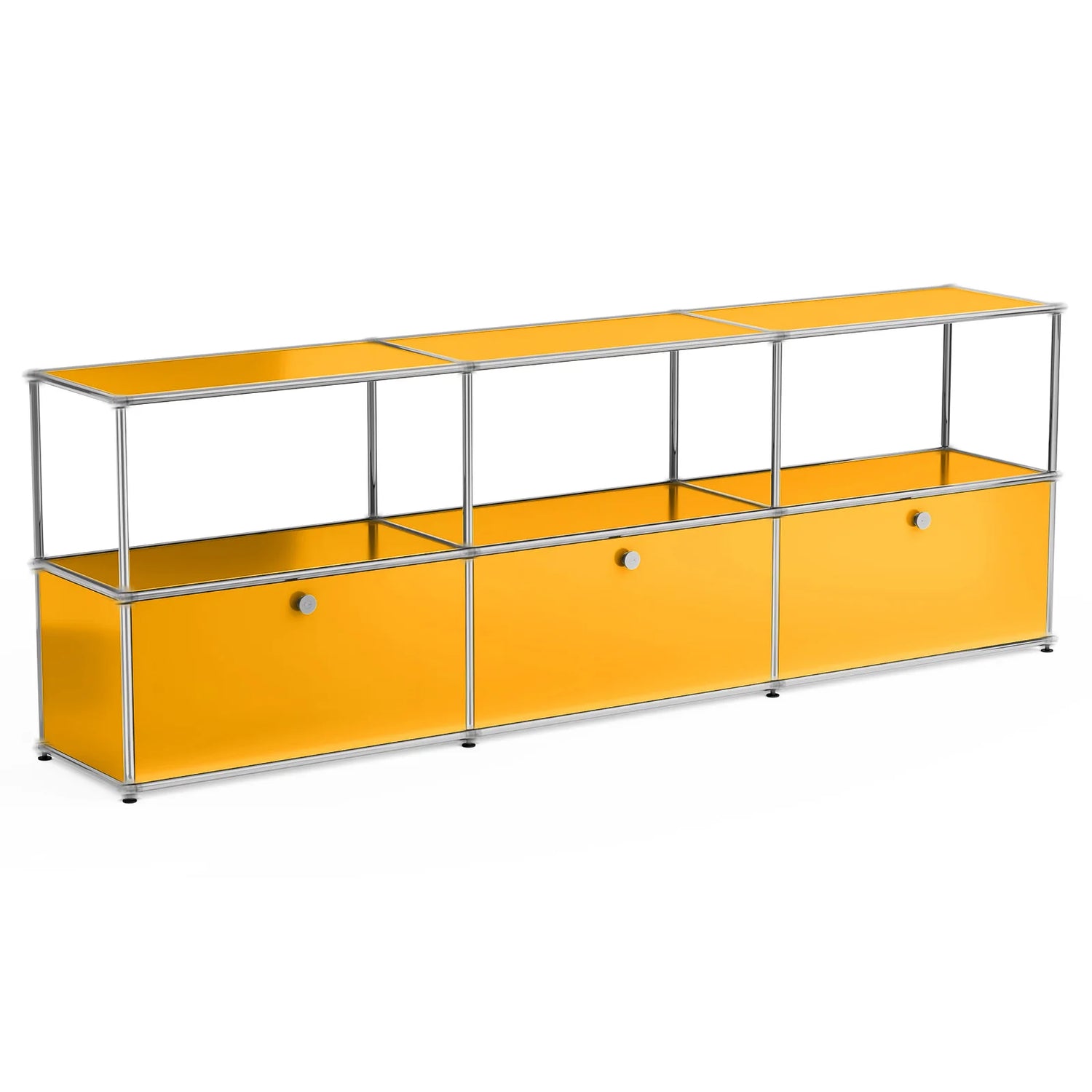 Modern Stainless Steel Storage Cabinet For Living Room And Home Office TV Stand