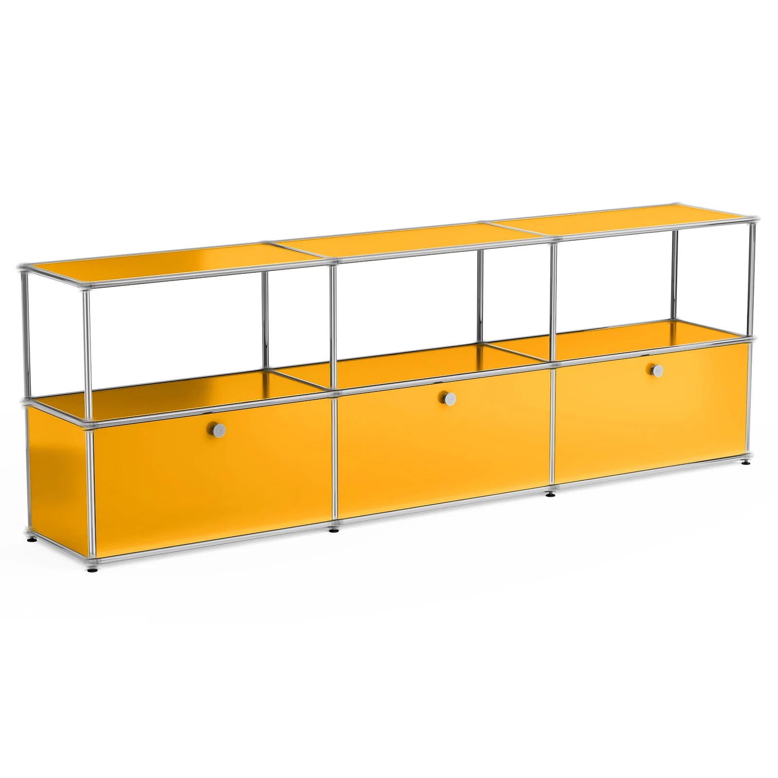 Modern Stainless Steel Storage Cabinet For Living Room And Home Office TV Stand