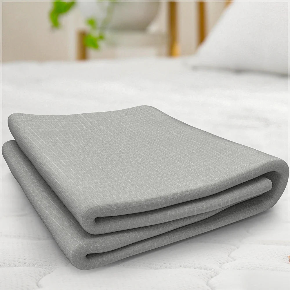 Astarexin Earthing Fitted Sheet With Conductive Silver Fiber