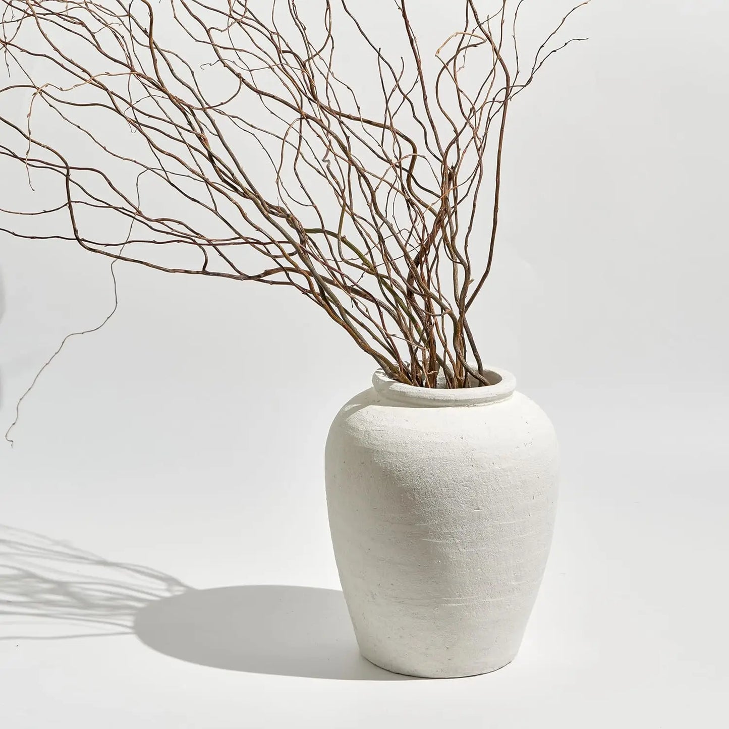 Ceramic Zen Style Pitcher Vase For Farmhouse Decor And Flowers