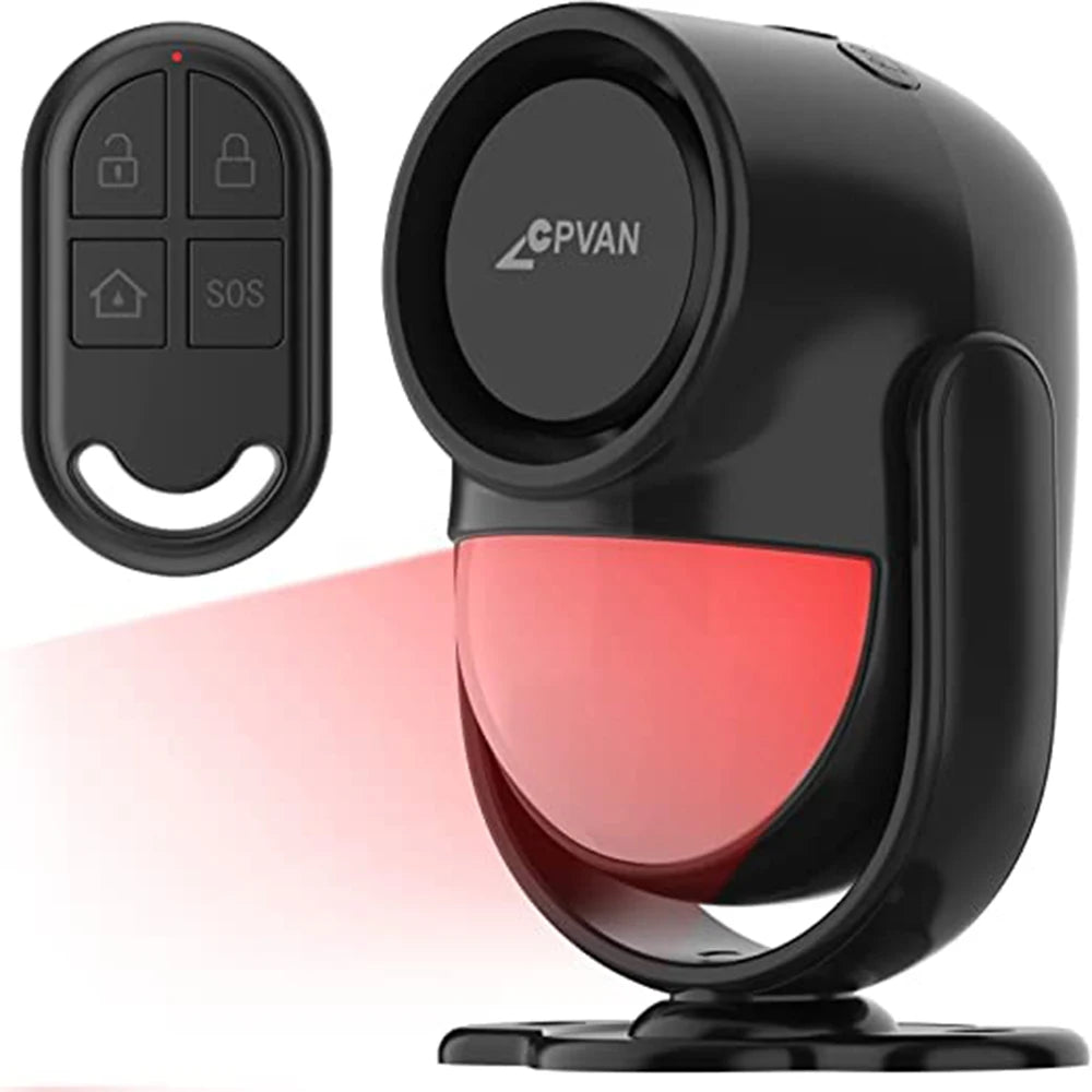 CPVAN Wireless 433MHz Infrared Motion Sensor Alarm With Remote
