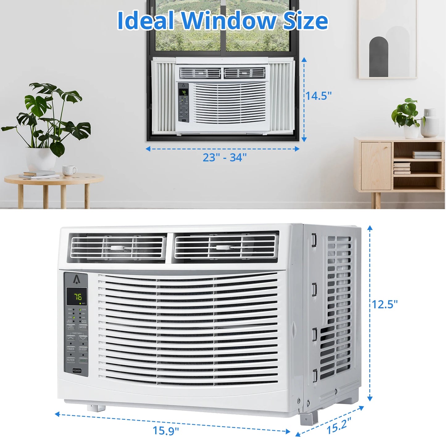 Acekool Air Conditioner 6000 BTU With Remote App Control