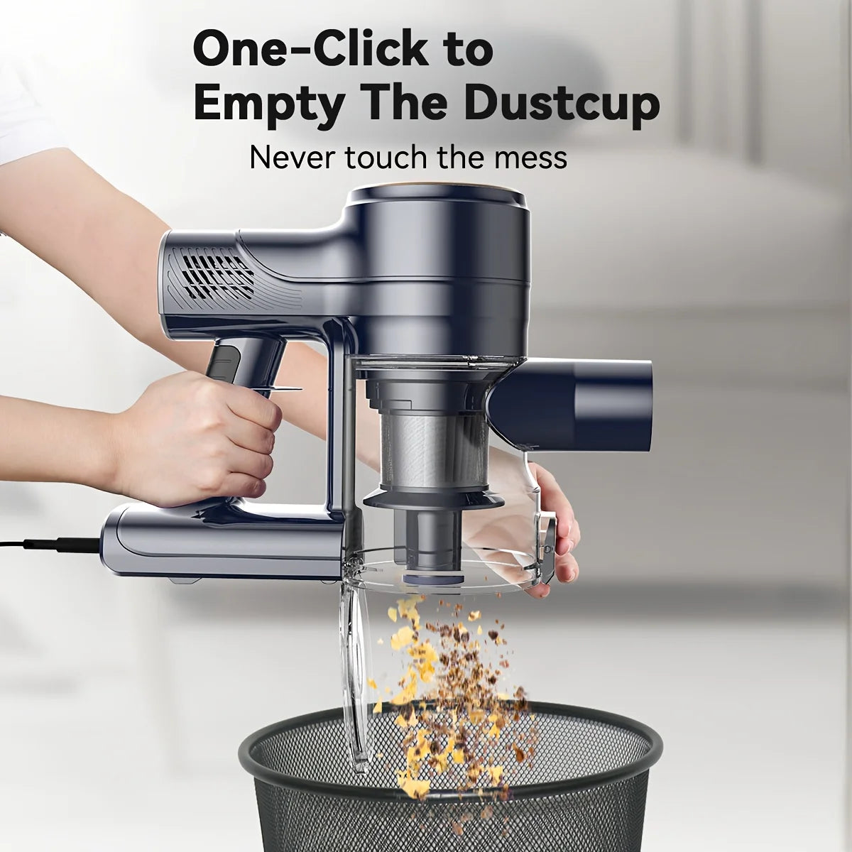 INSE I8 Corded Stick Vacuum Cleaner With HEPA Filter
