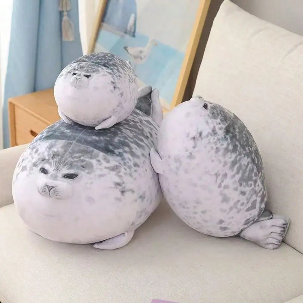 Sea Lion Throw Pillow Realistic Soft Hypoallergenic Lumbar Support
