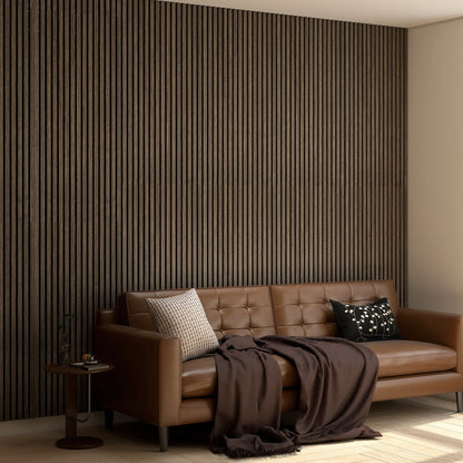 Modern Wood Slat Acoustic Panels For Wall Sound Absorption