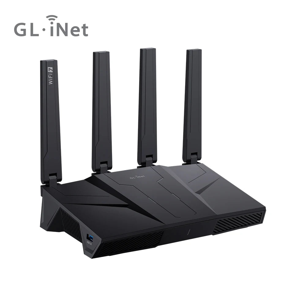 GL.iNet Flint 3 Tri-Band WiFi 7 Router VPN Ready Performance