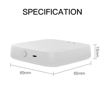 MOES Multi Mode Smart Gateway ZigBee WiFi Bluetooth Mesh Hub Tuya Alexa