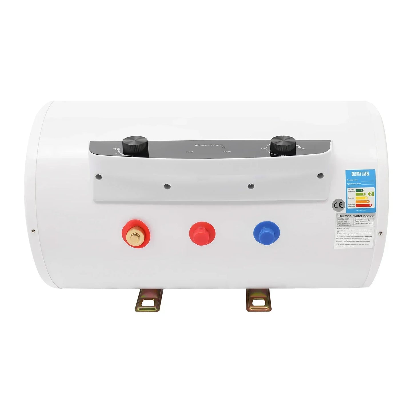 Wall Mounted Electric Water Heater 1500W IPX4 Waterproof 110V