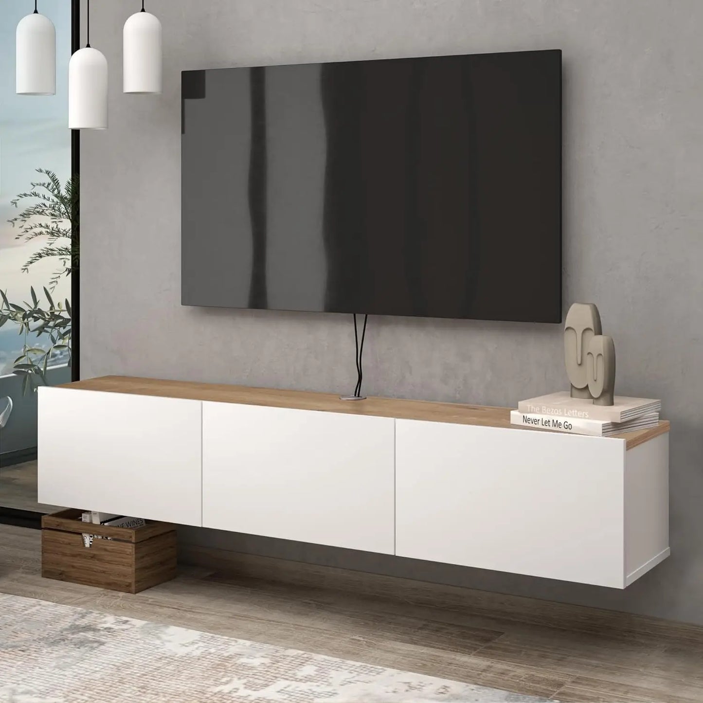 Atelier Mobili Floating TV Stand Wall Mounted