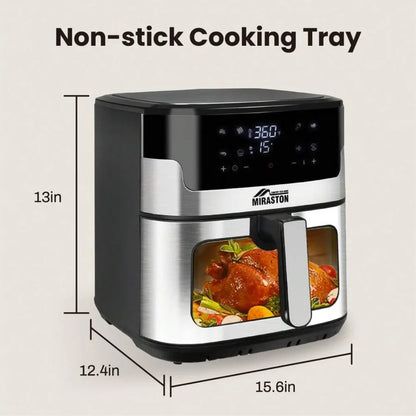 XMSJ Air Fryer With Smart Touch Screen And Eight Presets