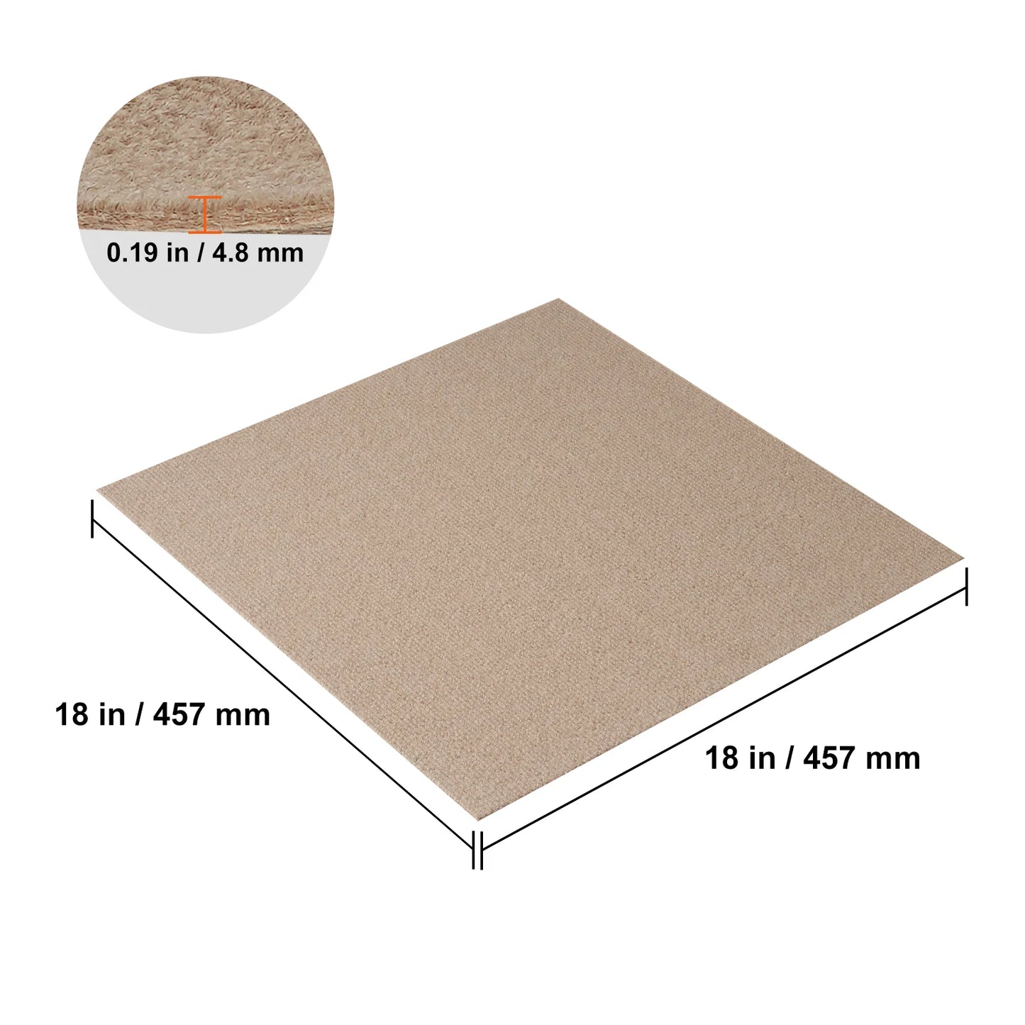 SucceBuy Peel And Stick Carpet Tiles For Bedroom Indoor Outdoor