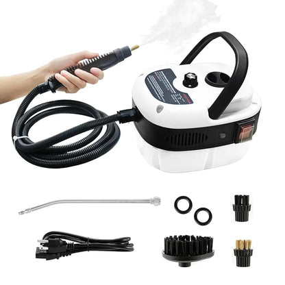 2500W Portable Handheld Steam Cleaner With Multiple Accessories