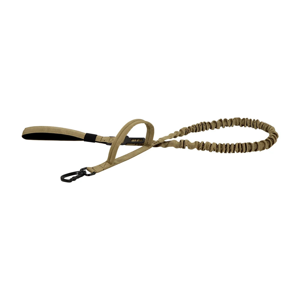 PETRAVELC Military Dog Leash Adjustable Quick Release Dual Handles