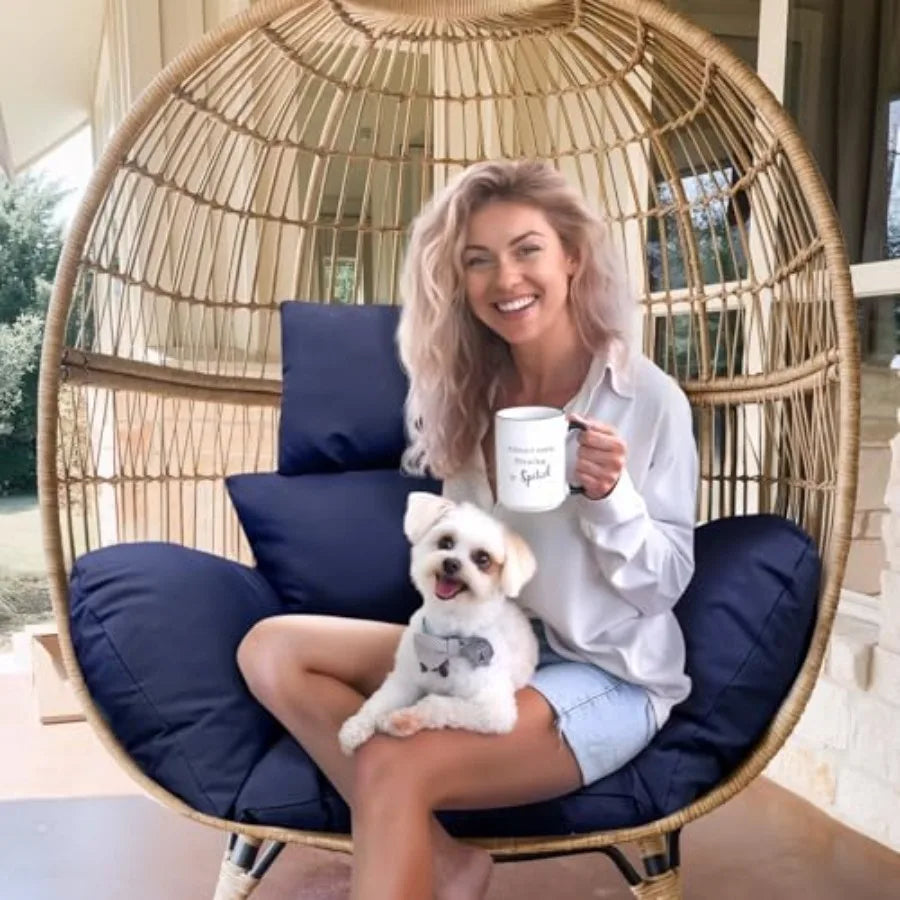 Egg Chair Cushion For Indoor Outdoor Hanging Chair